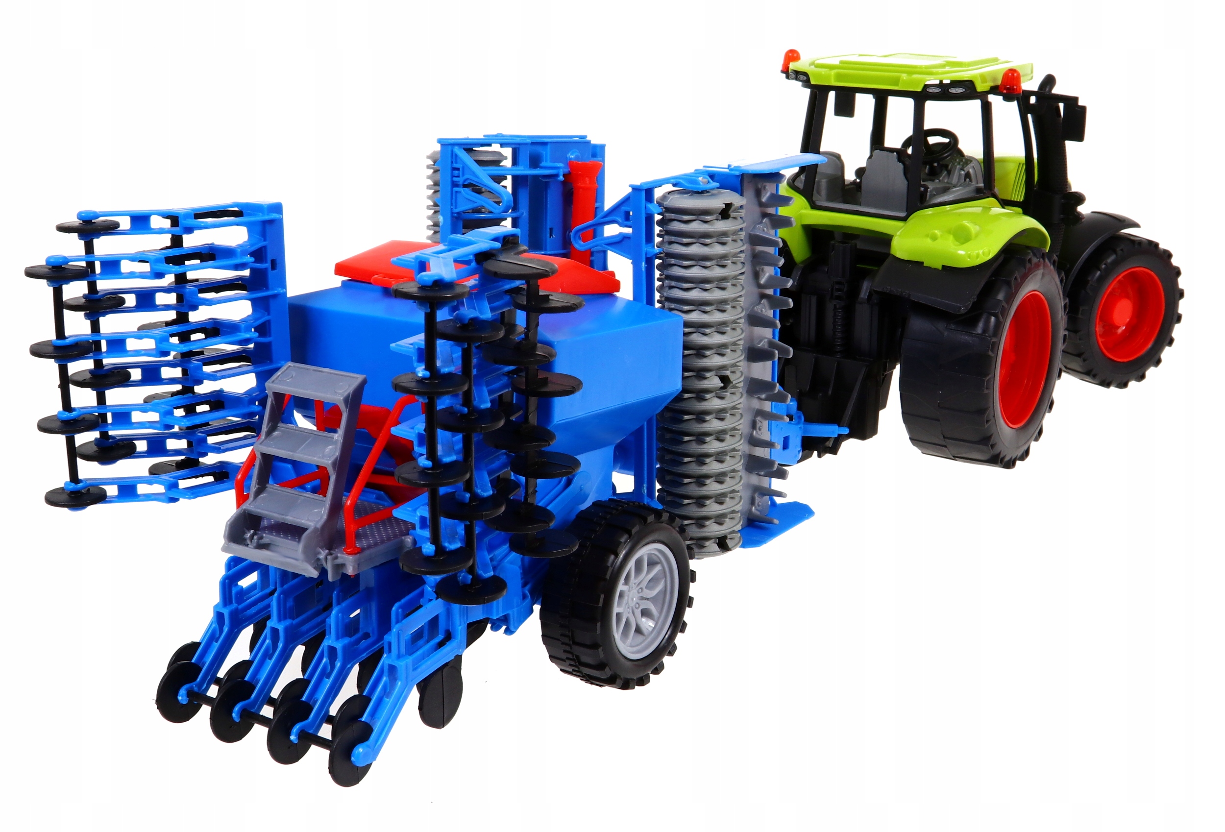 

Traktor Ciągnik z Siewnikiem i Agregatem uprawowym