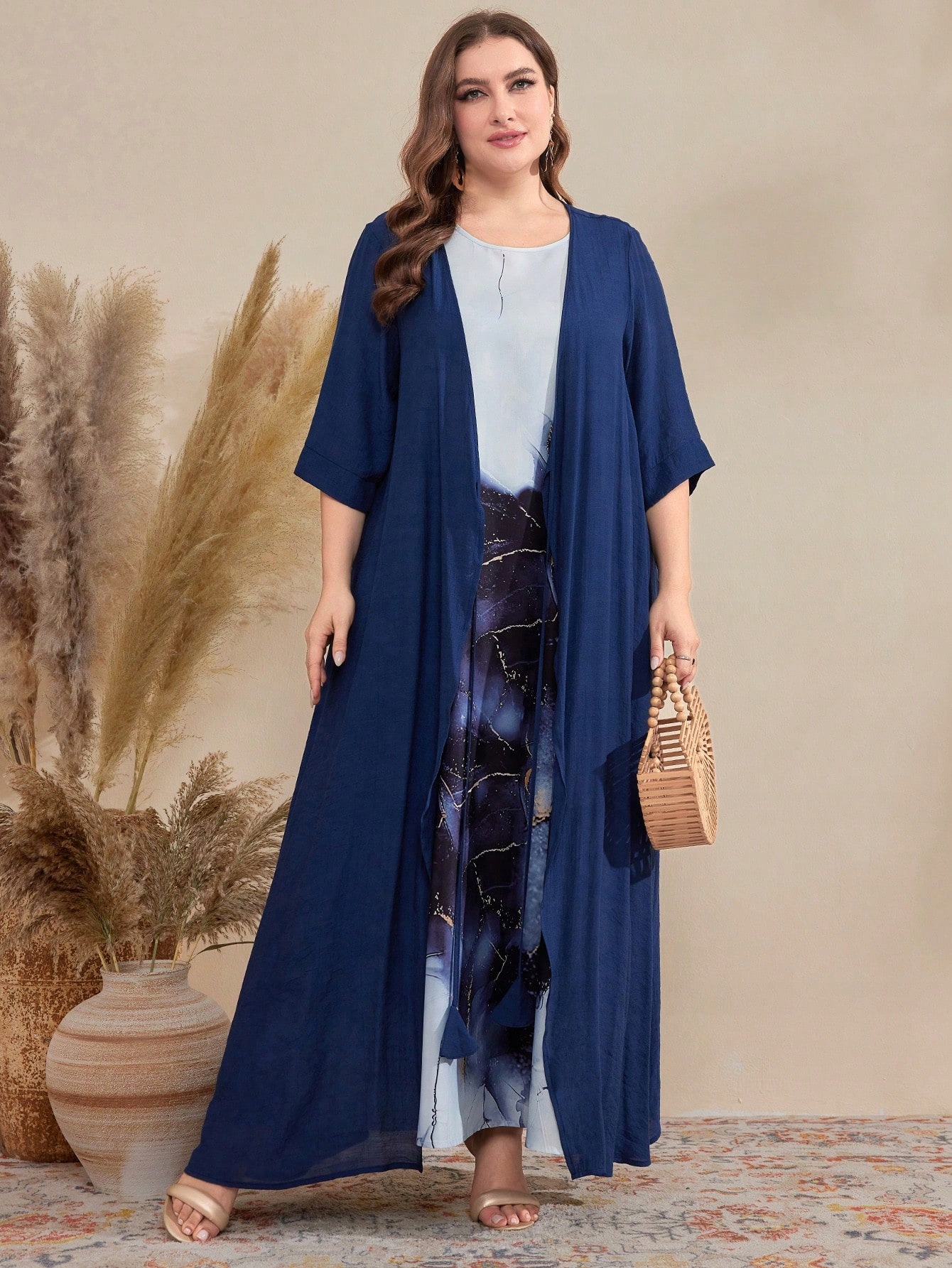 Šaty V Arabském Stulu Shein XXL 44