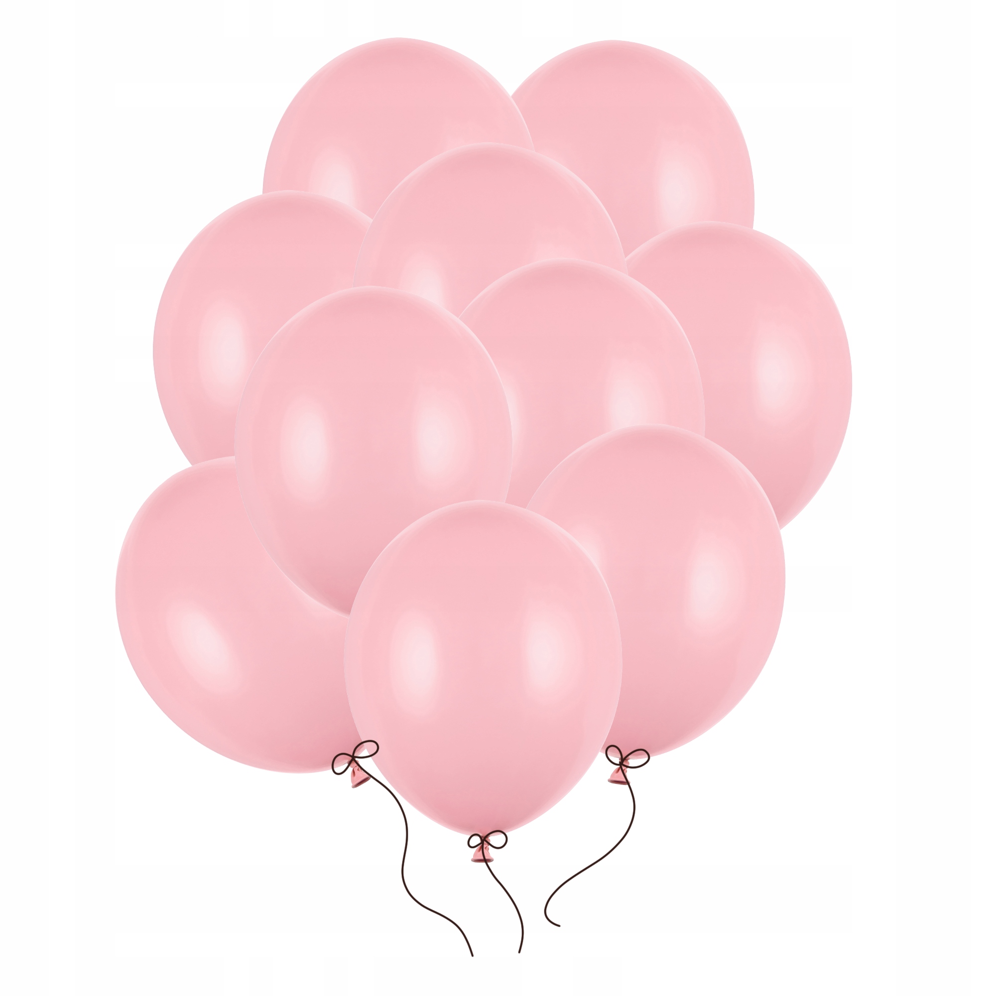 

Balony Jasnoróżowe pastelowe mocne 27cm 50szt