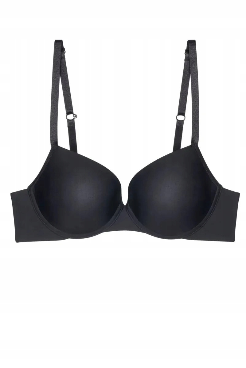 Triumph Hladká Černá Dámská Podprsenka pod tričko Top Pure Micro 65D