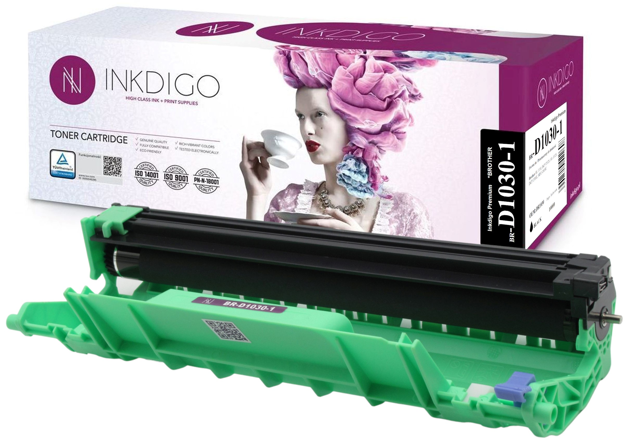 DR-1030 BĘBEN ZAMIENNIK DO BROTHER 1030 MFC1810E HL-1110E DCP1512E