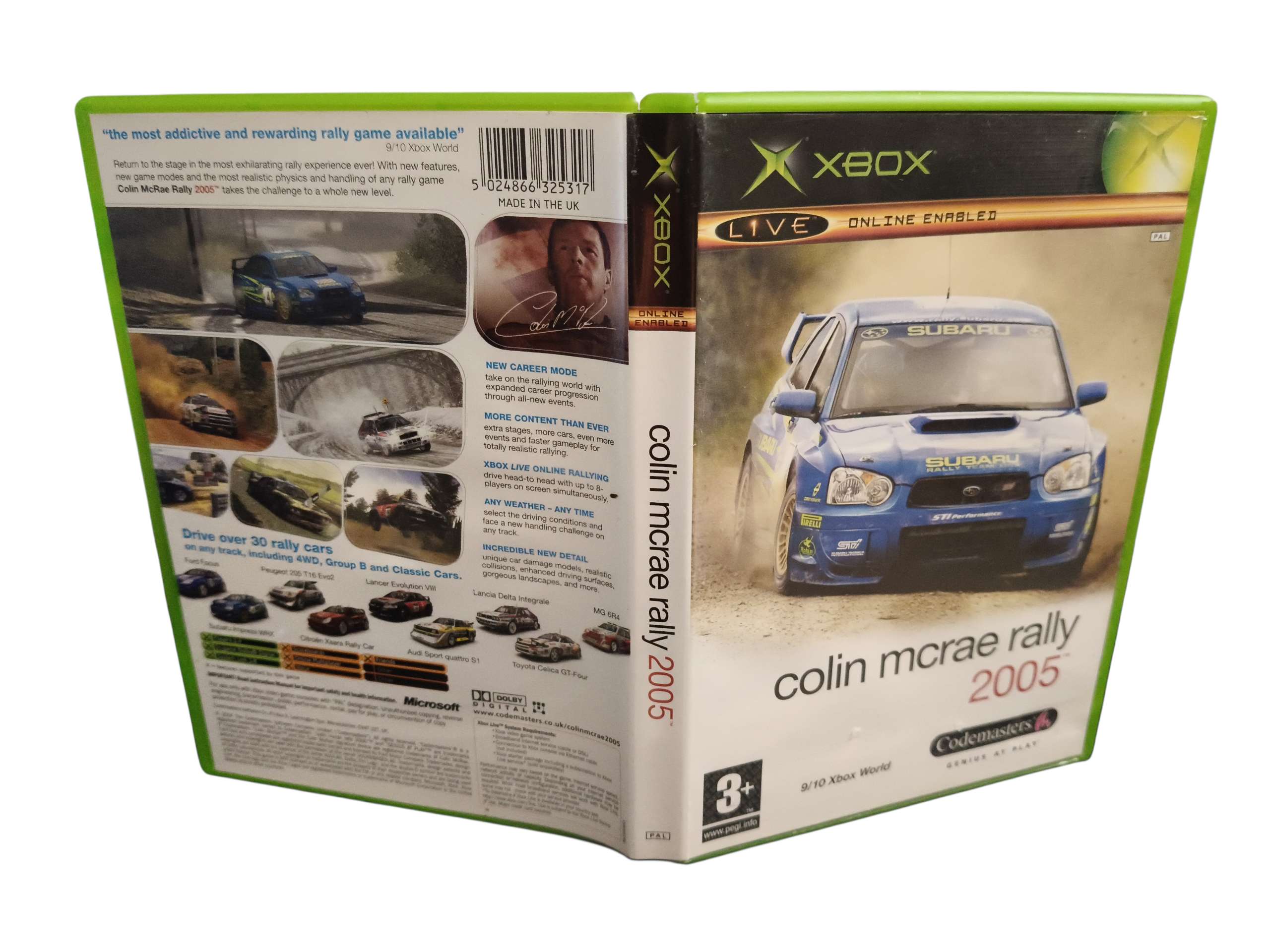 Jeu Colin McRae Rally 2005 Pour Xbox - État Très Bon - Envoi Soigné - Classification PEGI 3