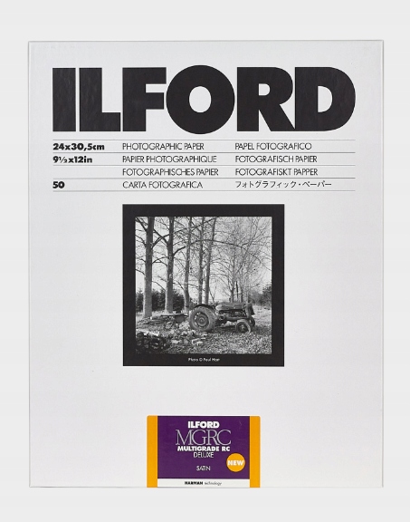 Papier Fotograficzy Ilford Multigrade Rc Deluxe satyna 24x30 10 ark.