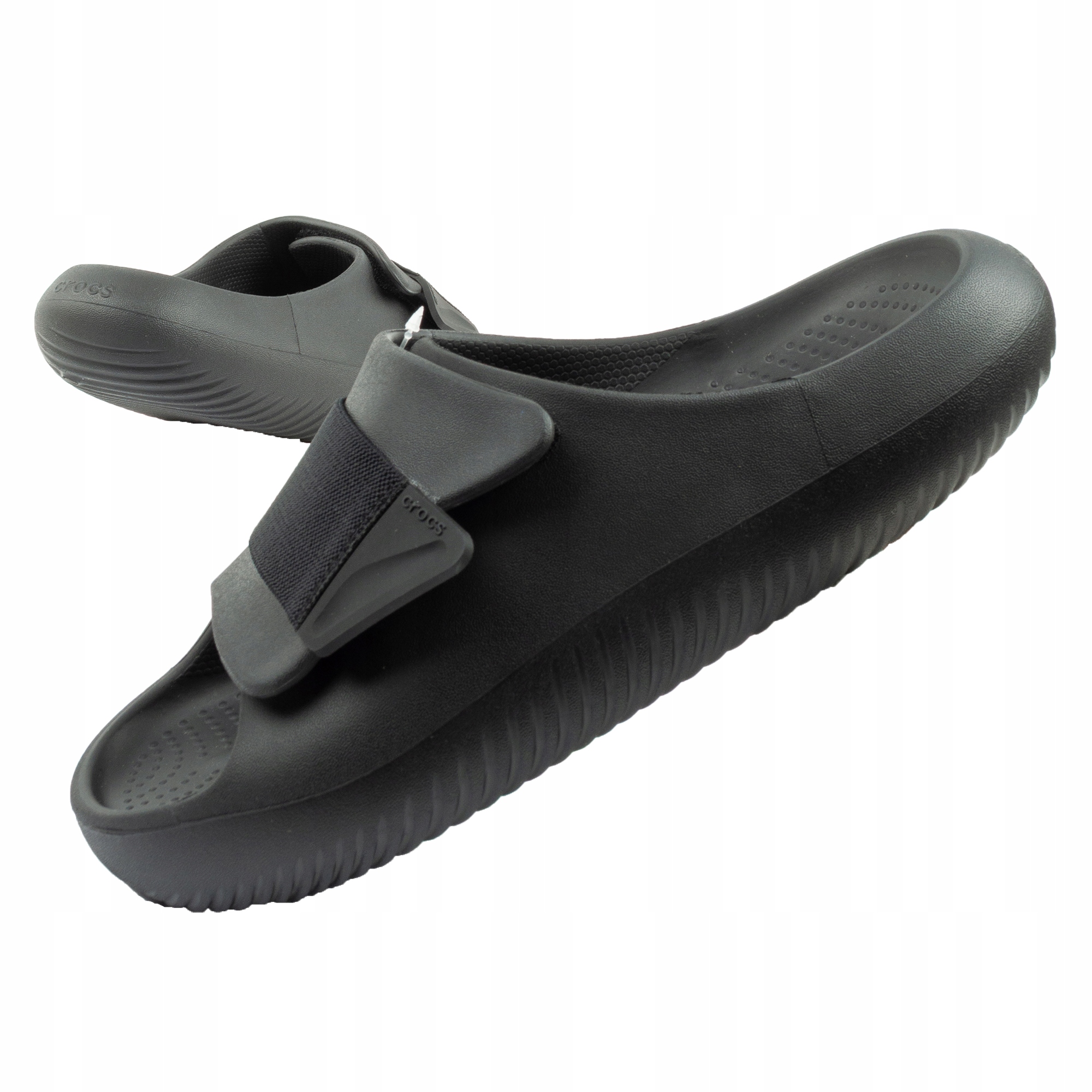 Boty pánské pantofle značky Crocs Mellow Luxe Recovery Slide vel.42-43 černé