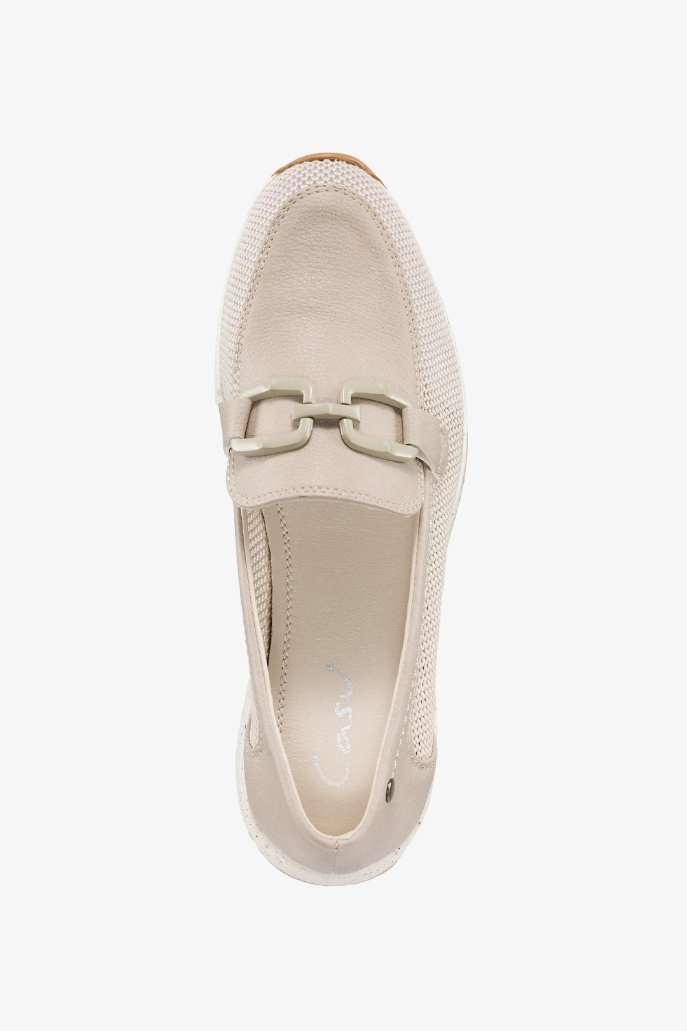 MOKASYNY DAMSKIE PÓŁBUTY WSUWANE NA PLATFORMIE AŻUROWE MODNA OZDOBA r 40 Rozmiar 40