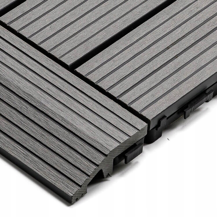 Podest Tarasowy Kompozytowy Boczny Standard Jasny Szary Długość 0.3 m