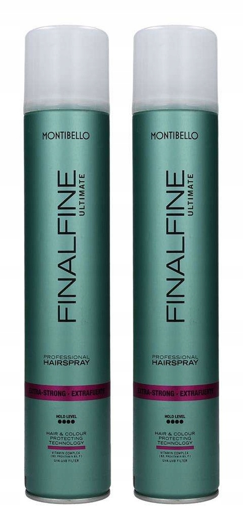 Montibello Finalfine Ultimate Lak na vlasy Extra Strong 500 ml x 2 ks