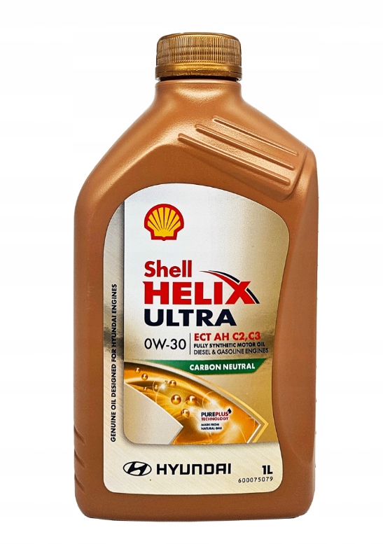 Hyundai Olej Shell Helix Ultra Ect Ah 0W-30 1 Litr