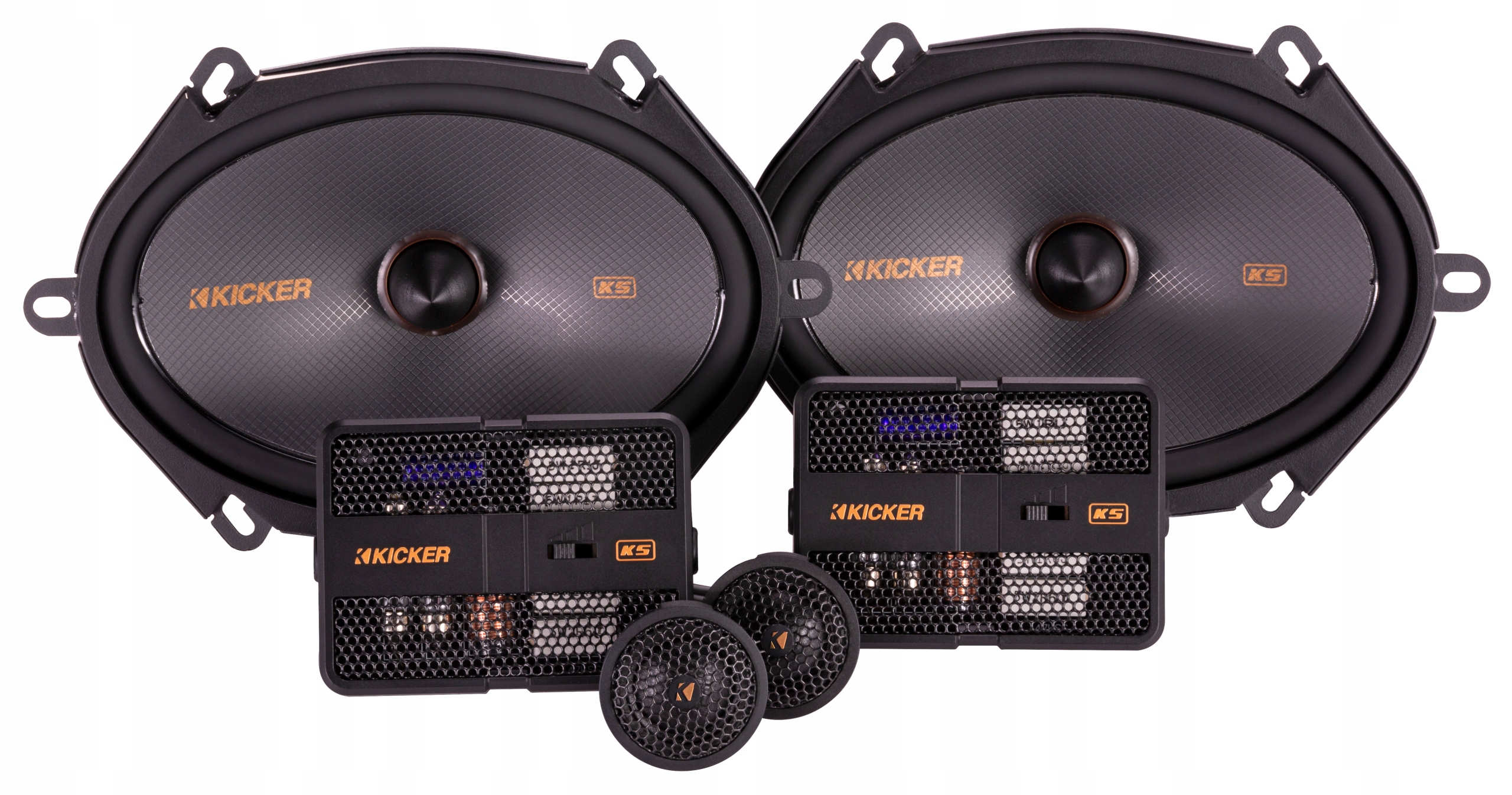 Система динамиков Kicker KSS6804 5x7 / 6x8 дюймов 100 Вт