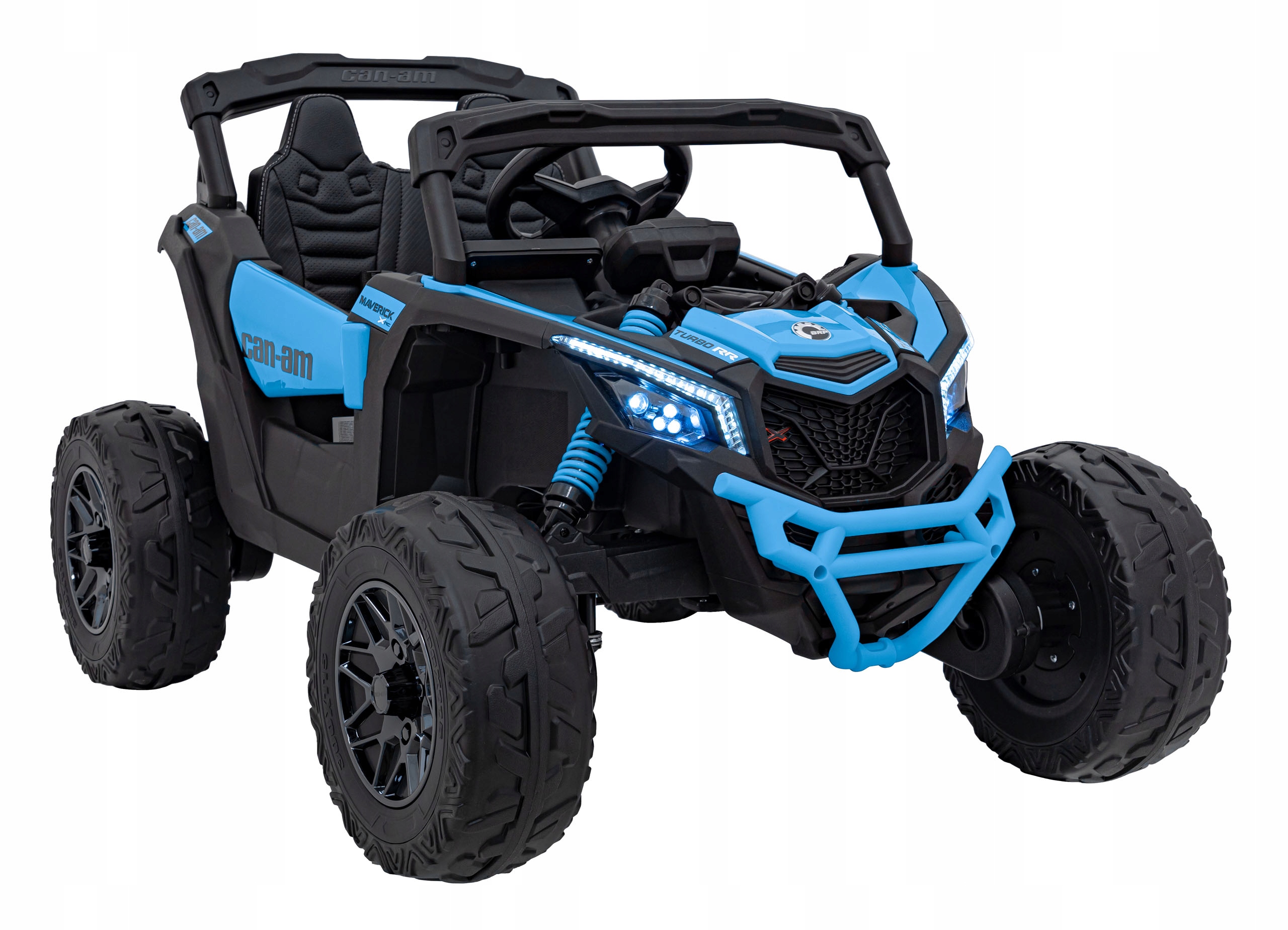 Pojazd Buggy Atv Can-am Maverick 4x 200W Niebieski