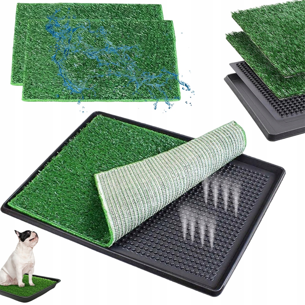 Levně Záchody S Trávou Pro Psa 76*51 CM, Vyrobené Z Plastu