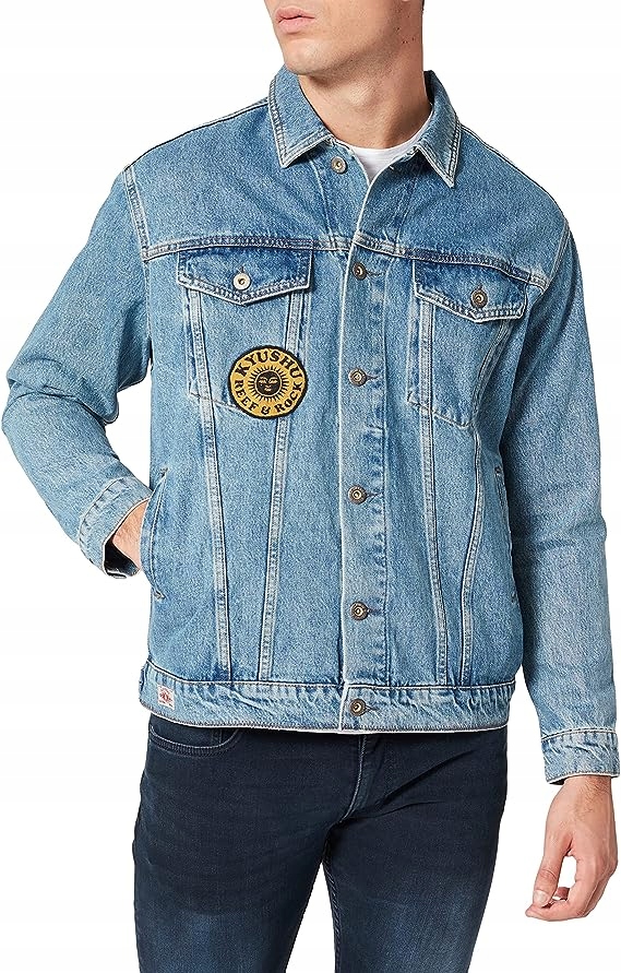 3848j5.TRUCKEROVÁ Bunda Superdry Easy Western S