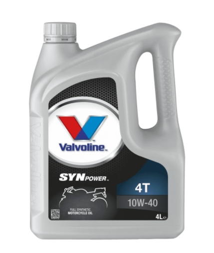 

Valvoline Synpower 4T 10W40 4L Motocyklowy