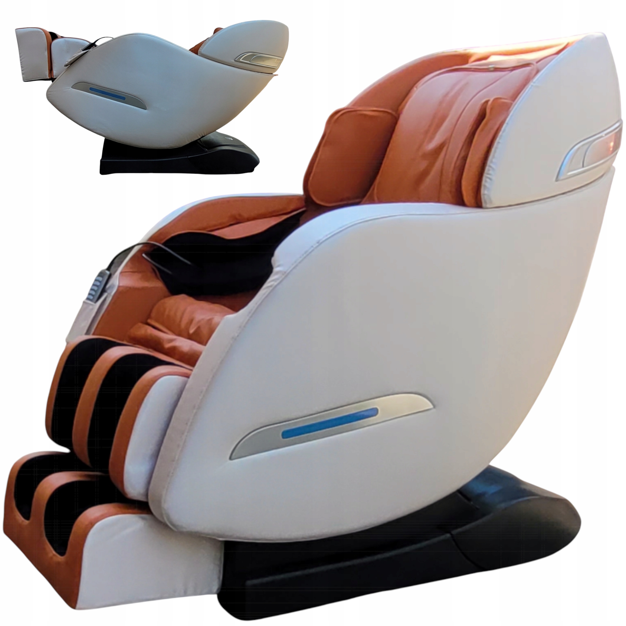 Fotel Masujący Shiatsu Zero Gravity Body Scan 3D z grzaniem do masażu ciała