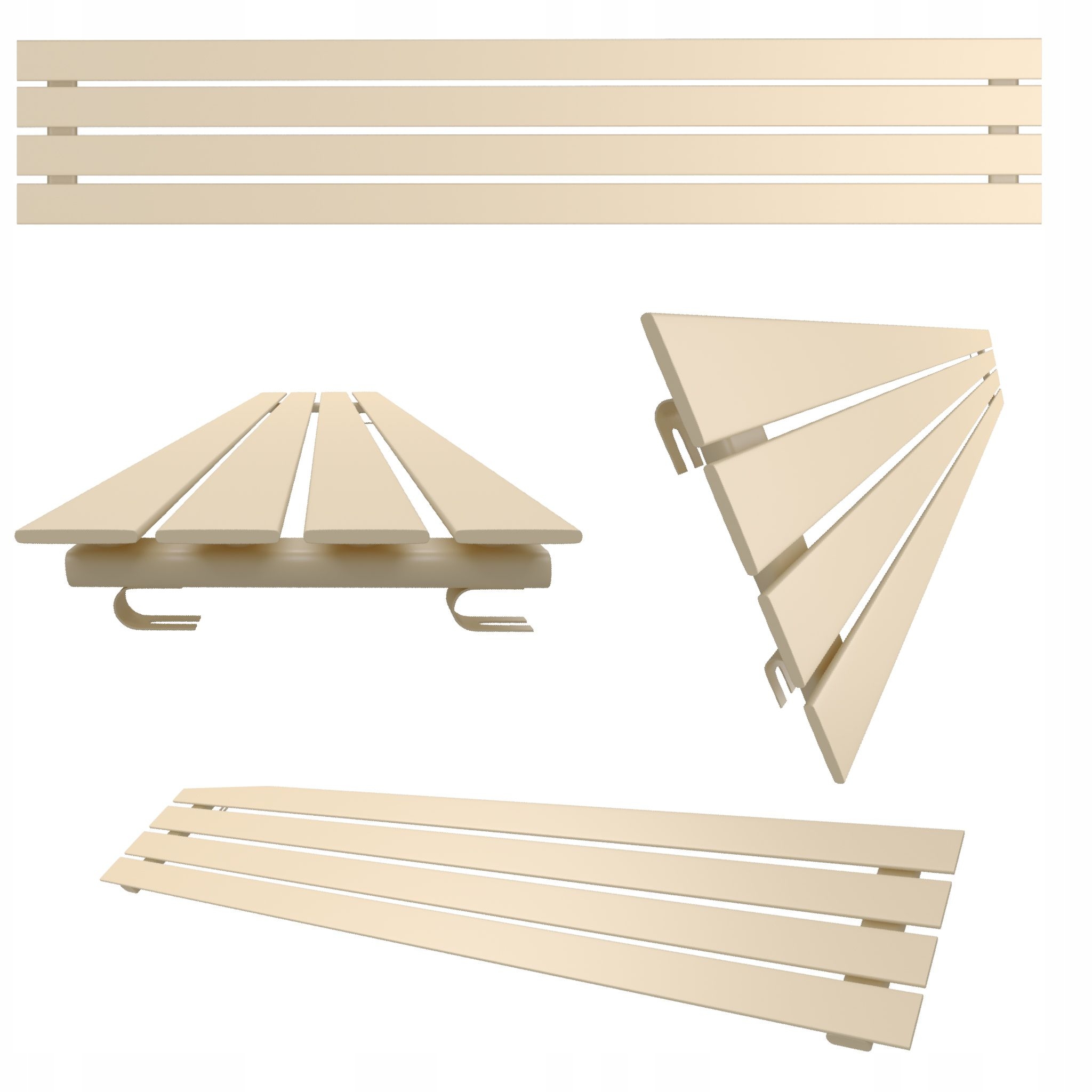 Horizontální pokojový radiátor Belloslim 30x160 quartz1