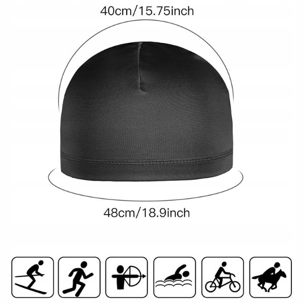 CZAPKA ROWEROWA DO BIEGANIA TERMOAKTYWNA SZYBKOSCHNĄCA NORDIC WALKING SPORT Kod producenta SHOPII