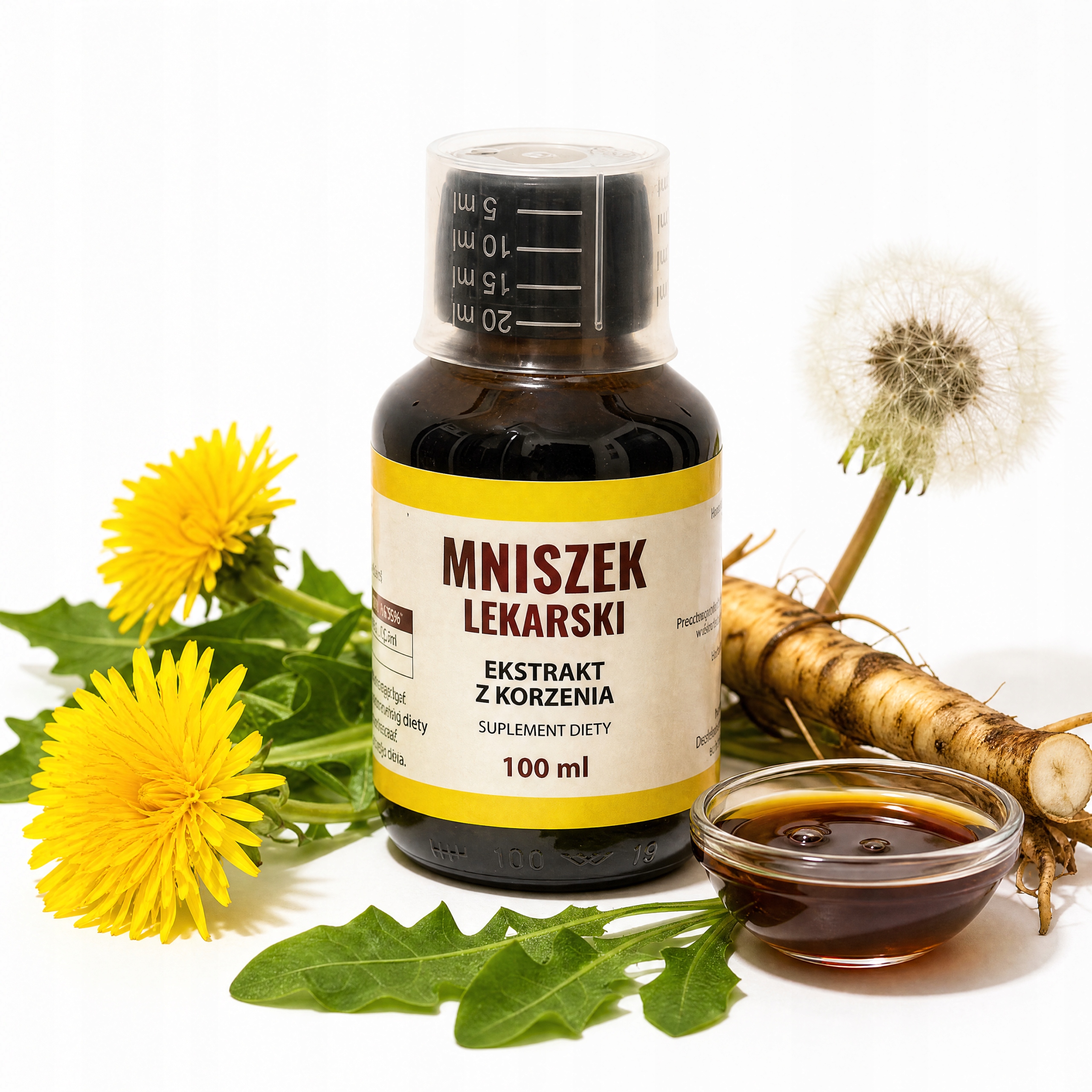 Biogeneza Pampeliška lékařská 100% Extrakt Z Kořene 100 ml Játra Trávení