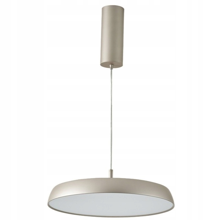 Stropná lampa, závesná, luster, béžovo-zlatá, do obývačky Clara Pendant