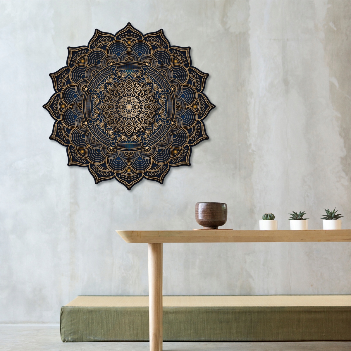 PUZZLE DREWNIANE LUKSUSOWA MANDALA 418 elementów Stan opakowania oryginalne