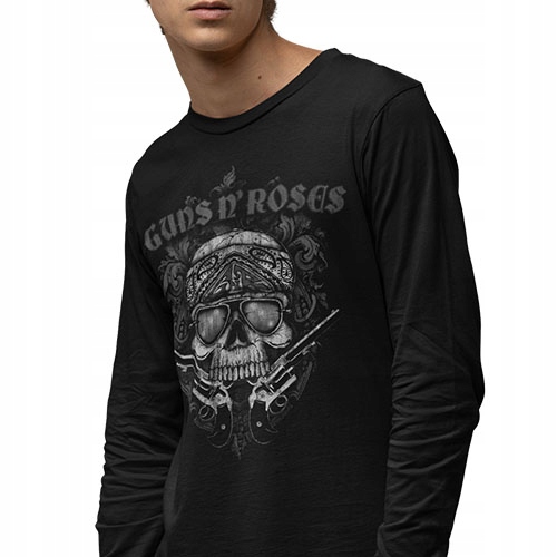 LONGSLEEVE HORROR/ROCK GUNS N ROSES GUNS