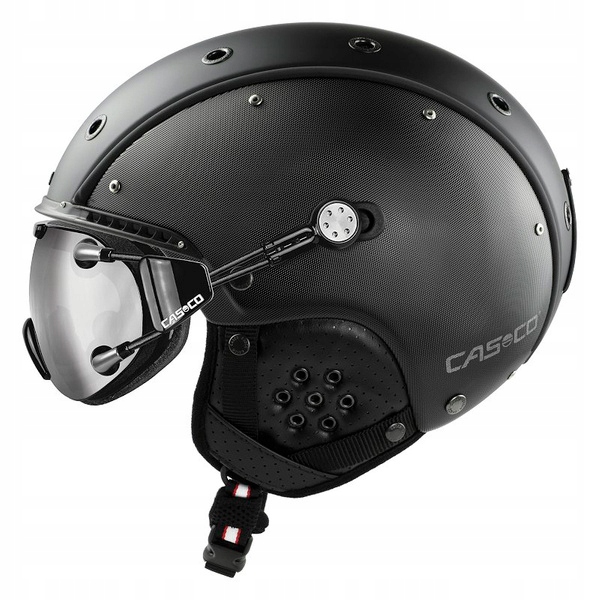 KASK NARCIARKI CASCO SP-3 AIRWOLF BLACK STRUCTURE r. M