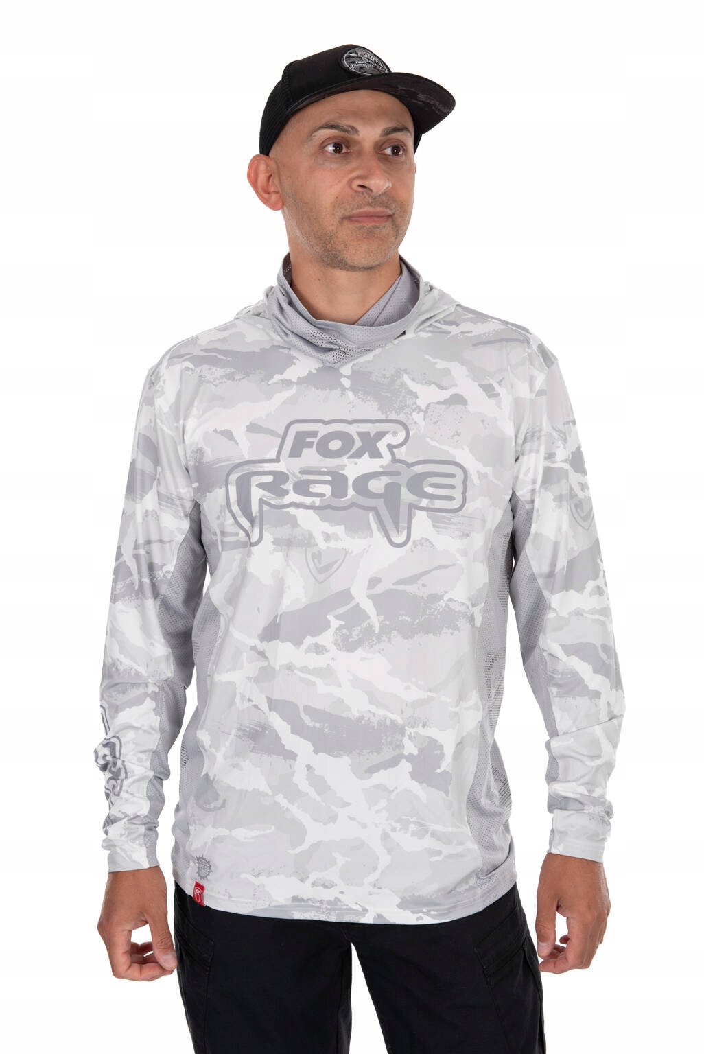 Tričko Fox Uv Hooded Light CAMO-3XL