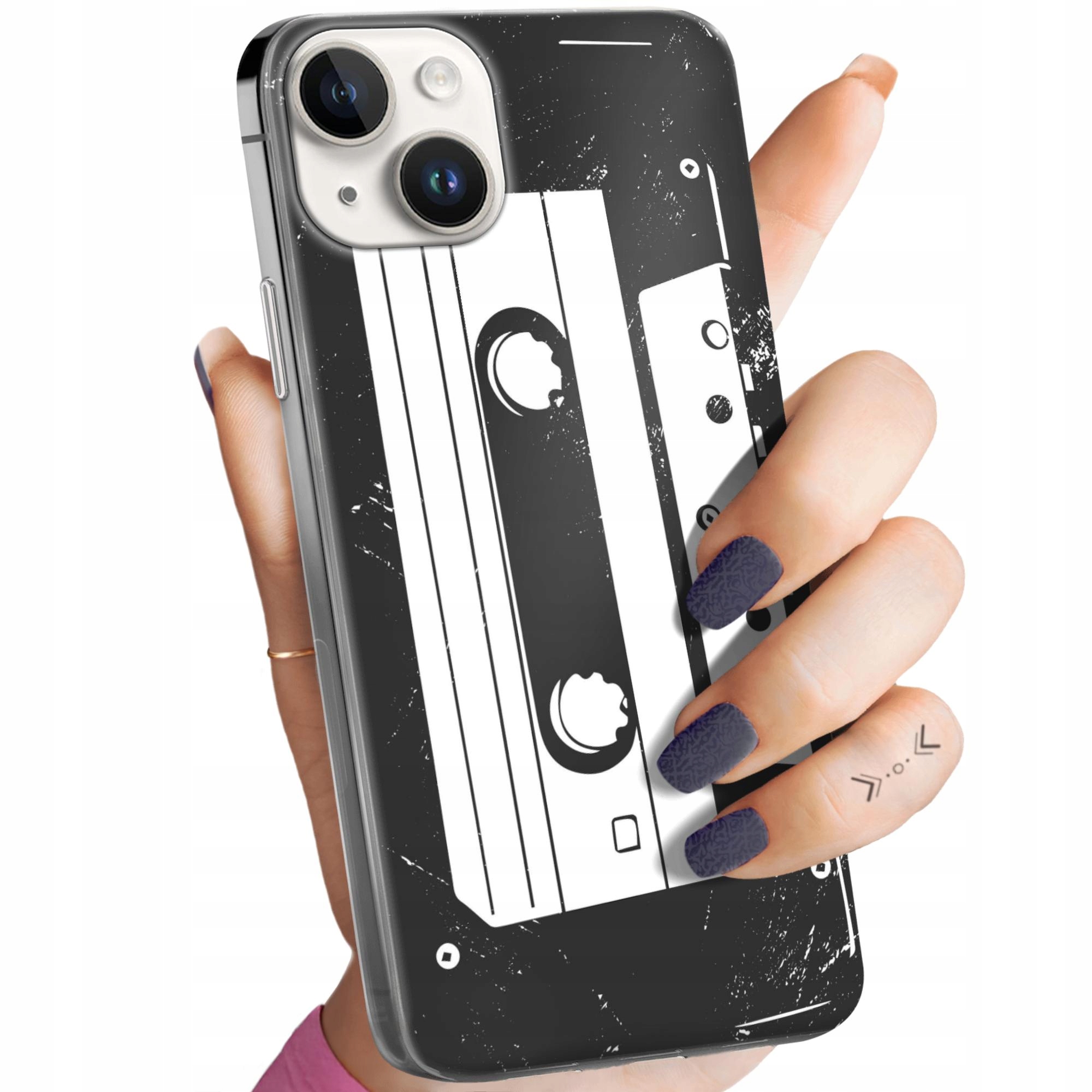 Etui Do Iphone 14 Plus Retro Old School Muzyka Gry Obudowa Pokrowiec