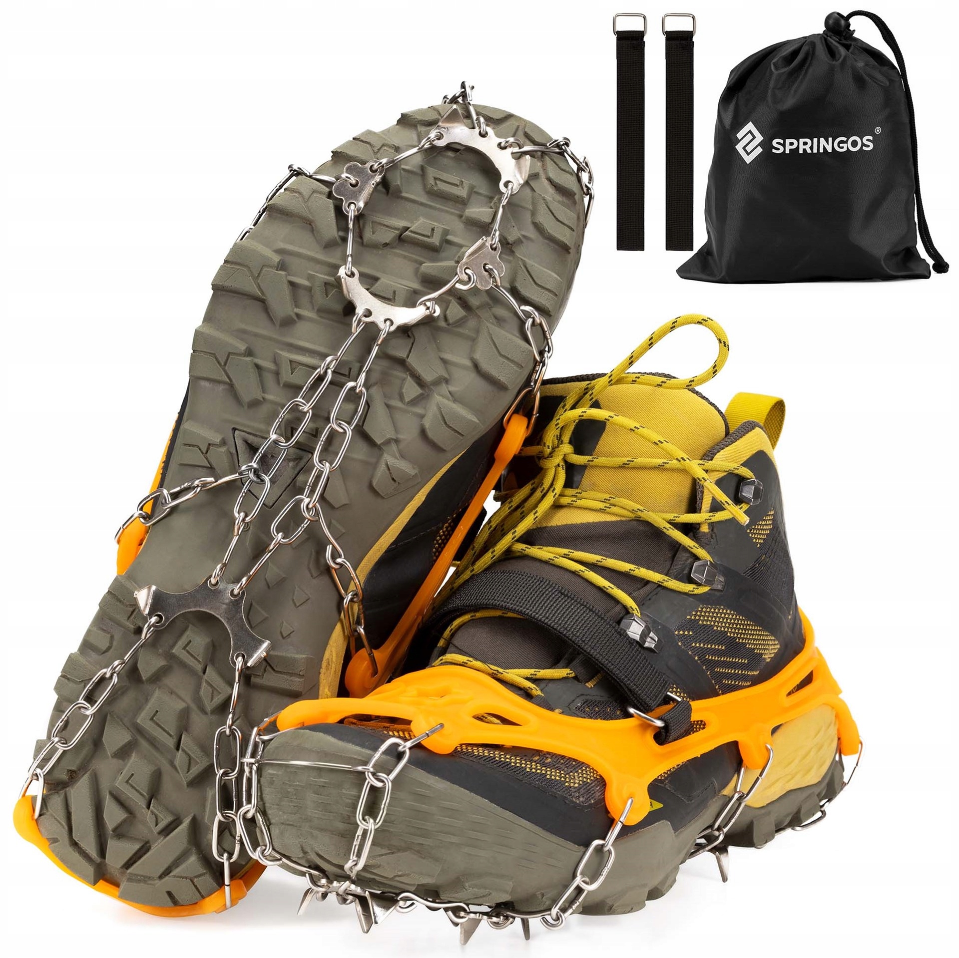 Mačky Na Boty S Hroty Protiskluzové Řetězy vel. L 40-45 Turistické Návleky