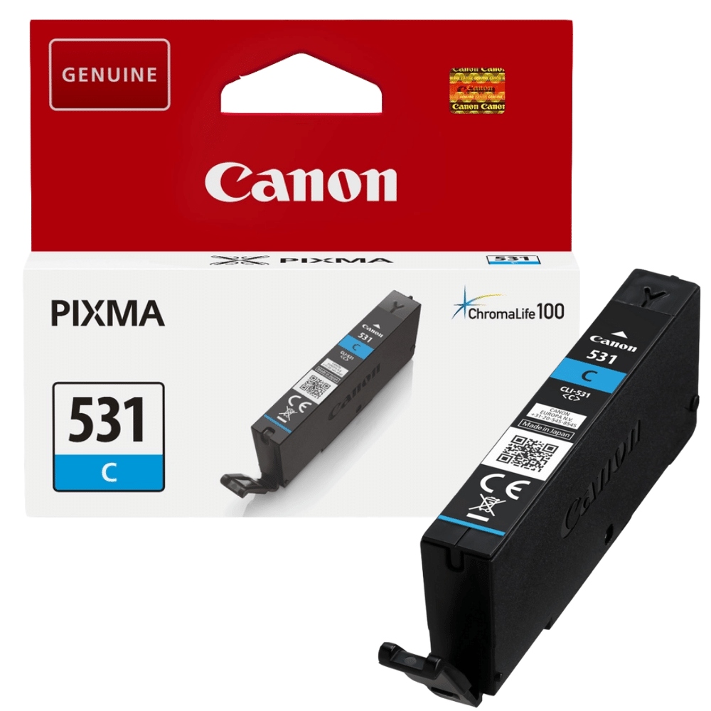 Tusz Canon CLI-531C Ink Cartridge 6119C001 niebieski (cyan)