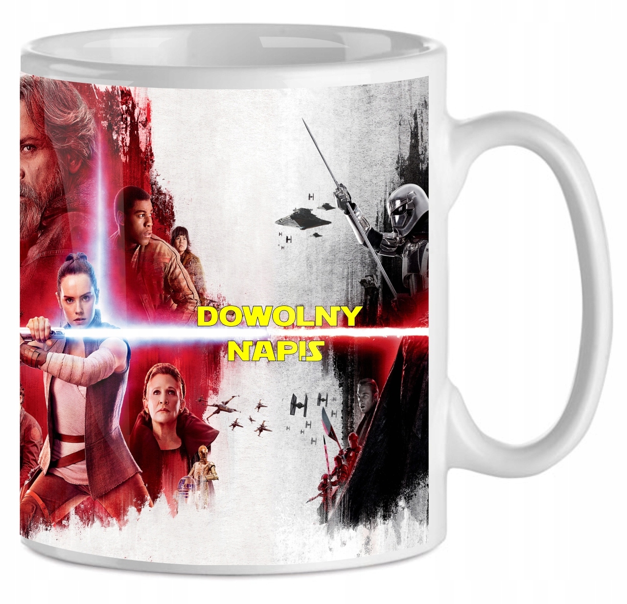

Kubek z motywem Star Wars Imię