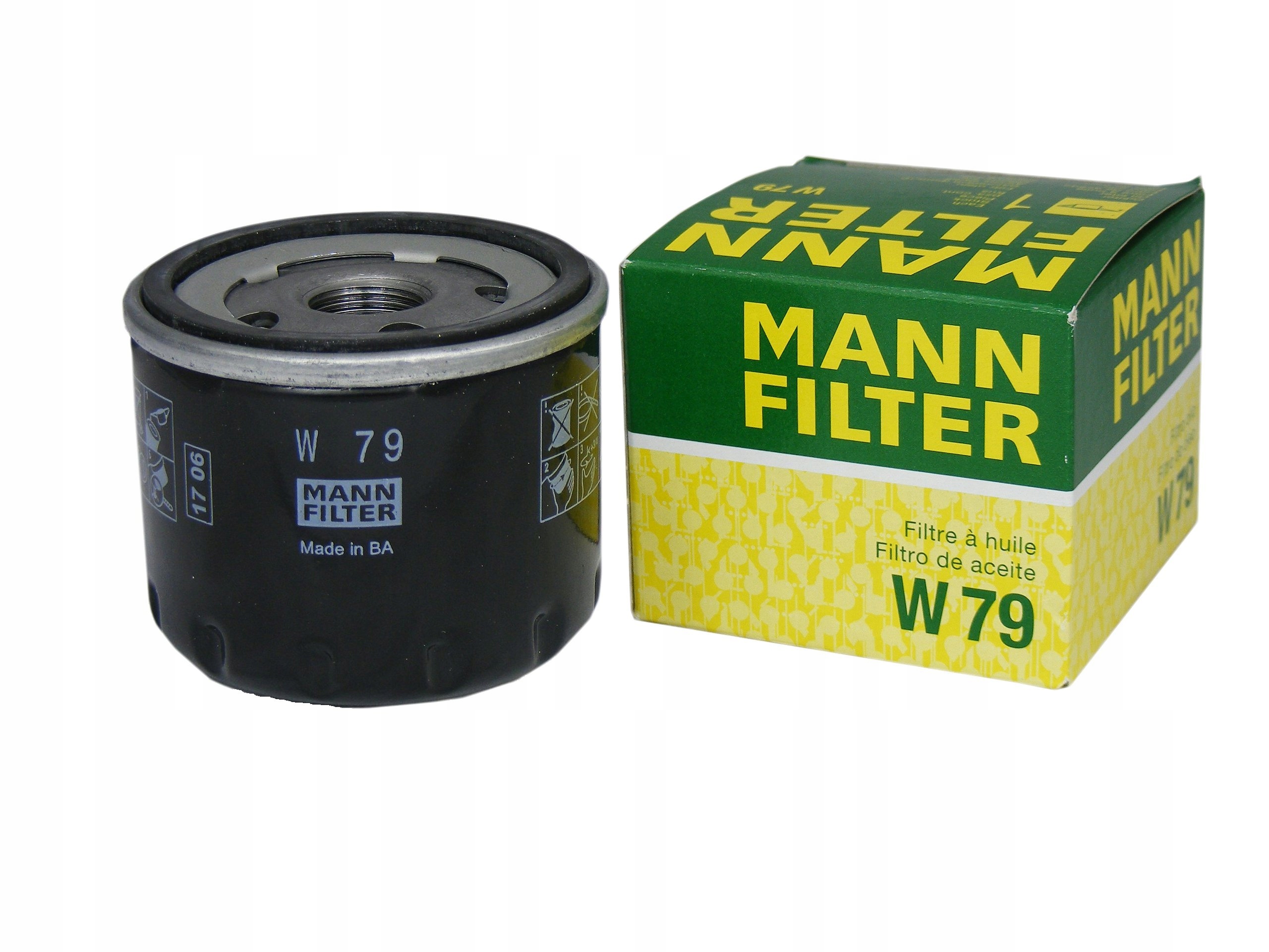 

Filtr Oleju Mann W79 OP643/4 OC727 Oryginał
