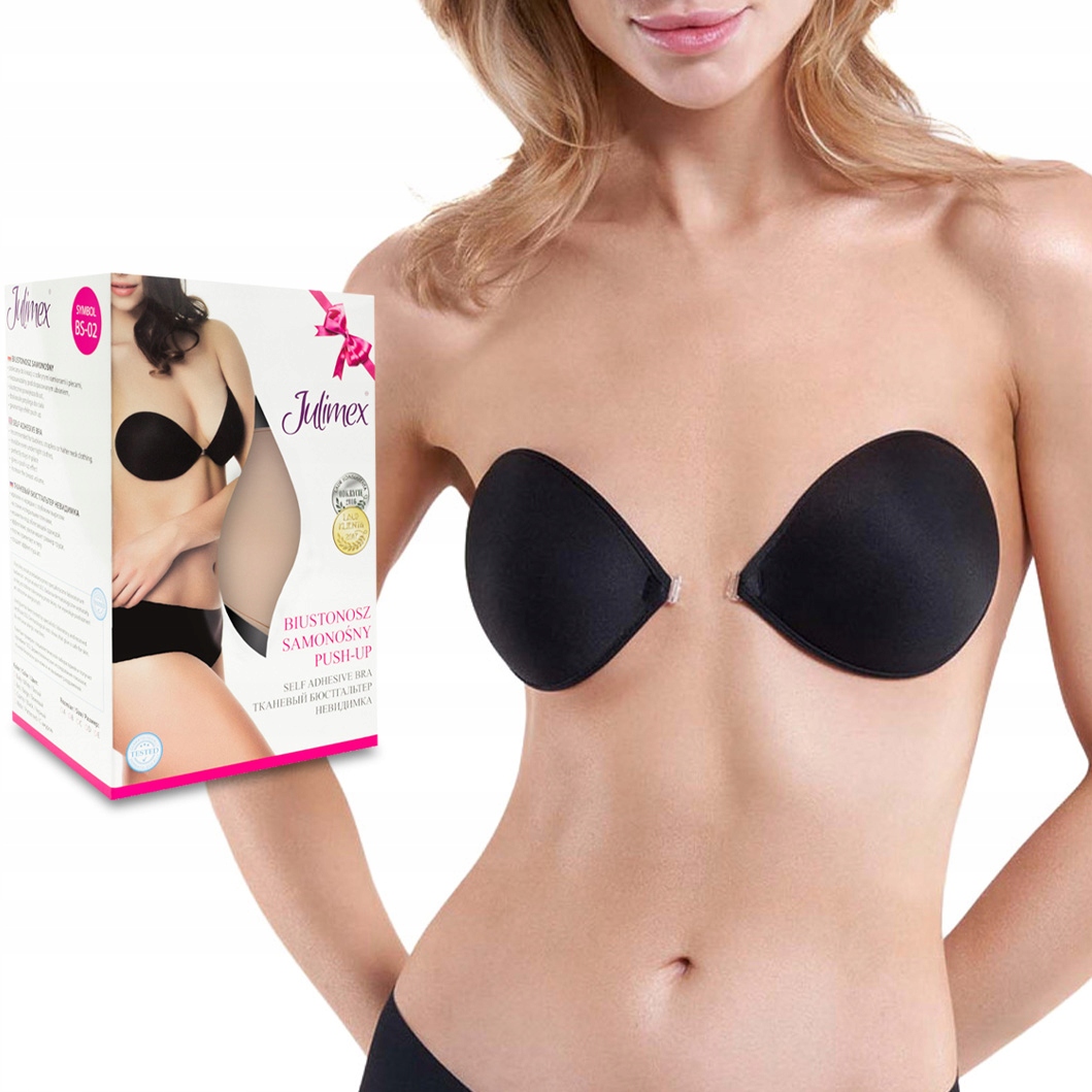 Julimex BS-02 Samonosná podprsenka Push-up, podprsenka zvedající poprsí A