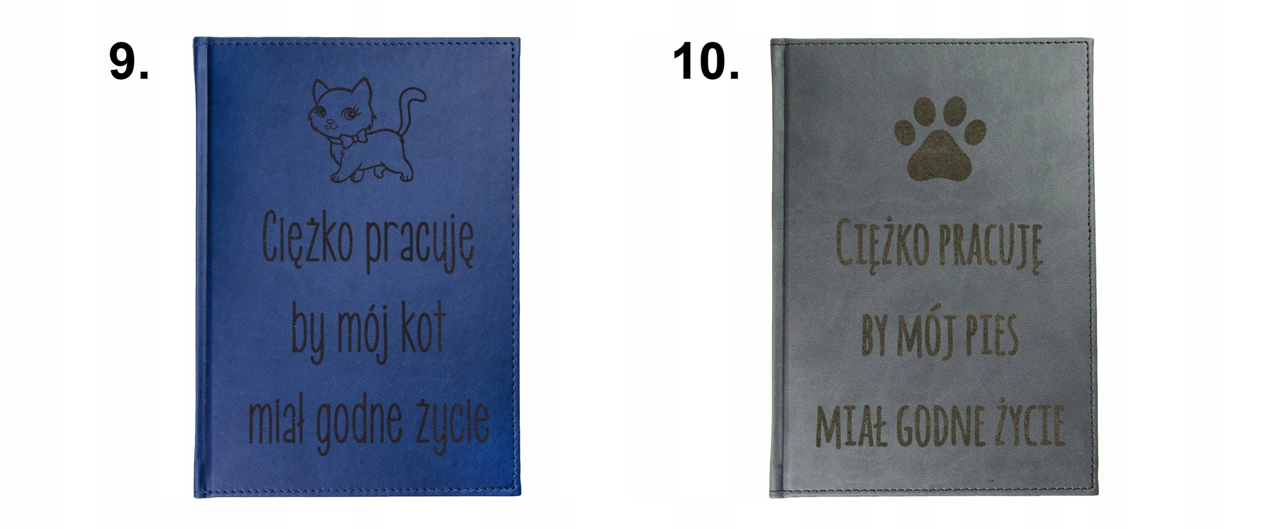 NOTES NOTATNIK ZESZYT Z NAPISAMI GRAWER 3 KOLORY RÓŻNE WZORY Rozmiar A5