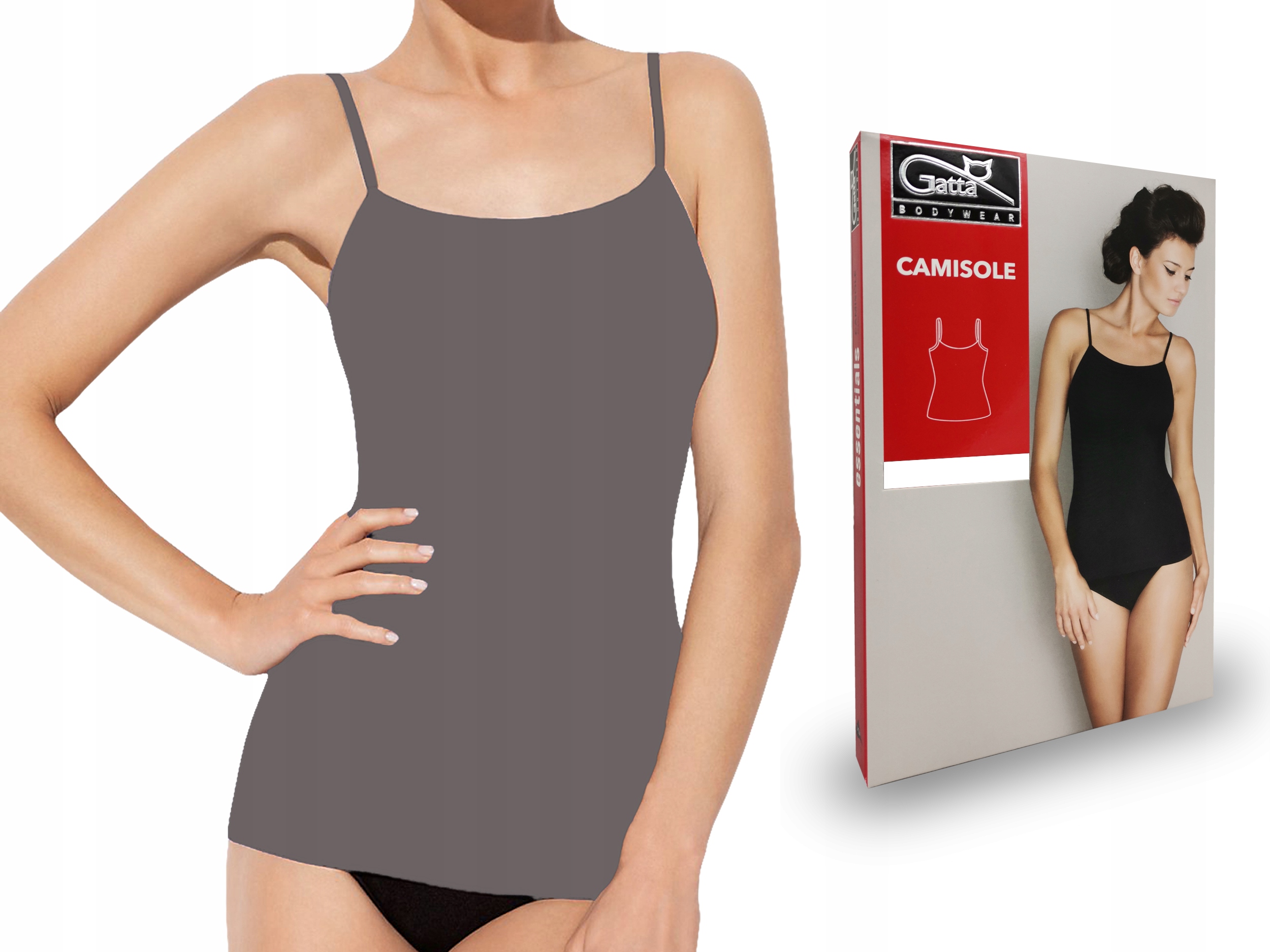 

Koszulka na ramiączkach Gatta Camisole, grigio, XL