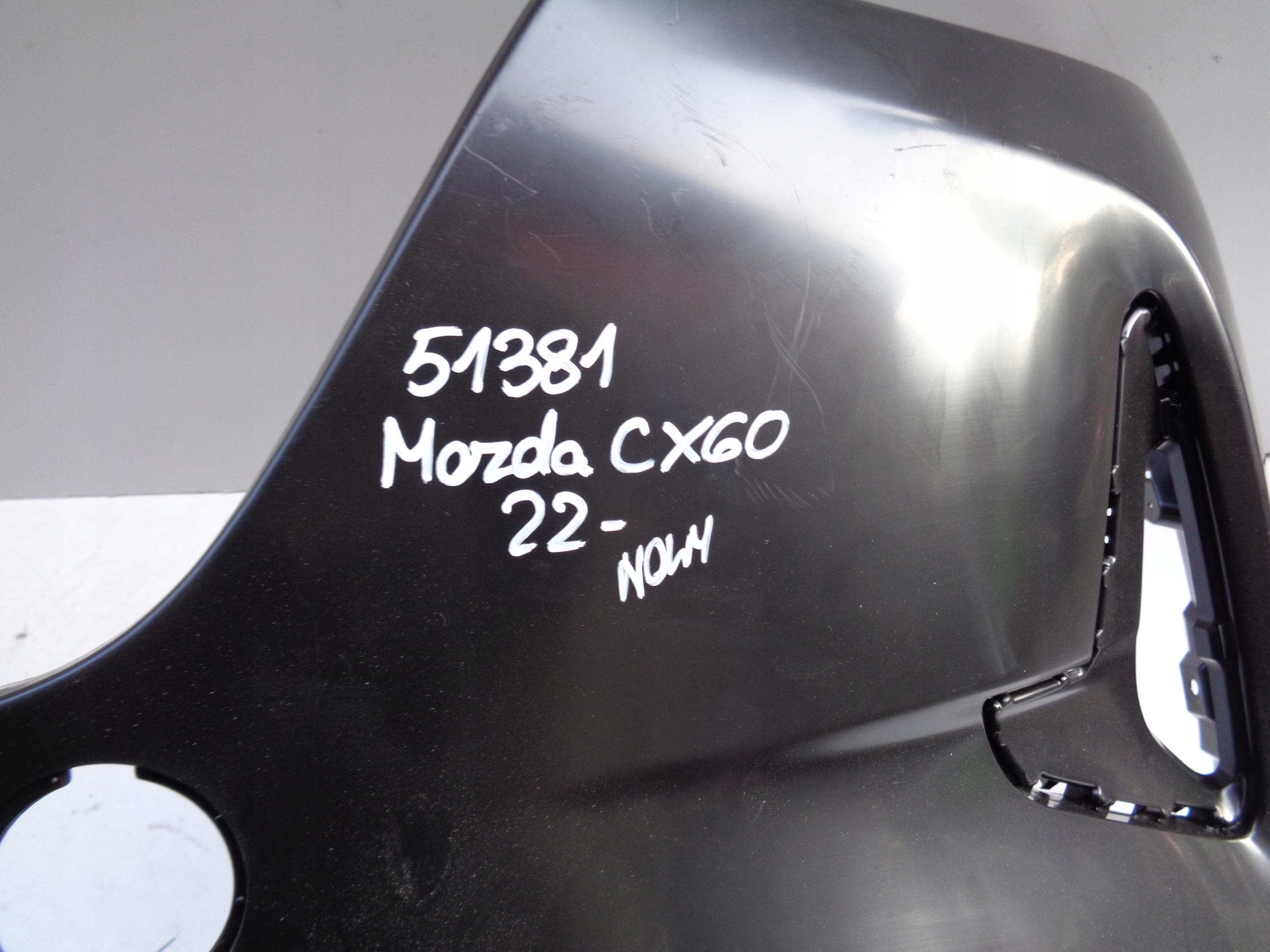 NO-WY-- front bumper MAZDA CX60 22- NR 51381