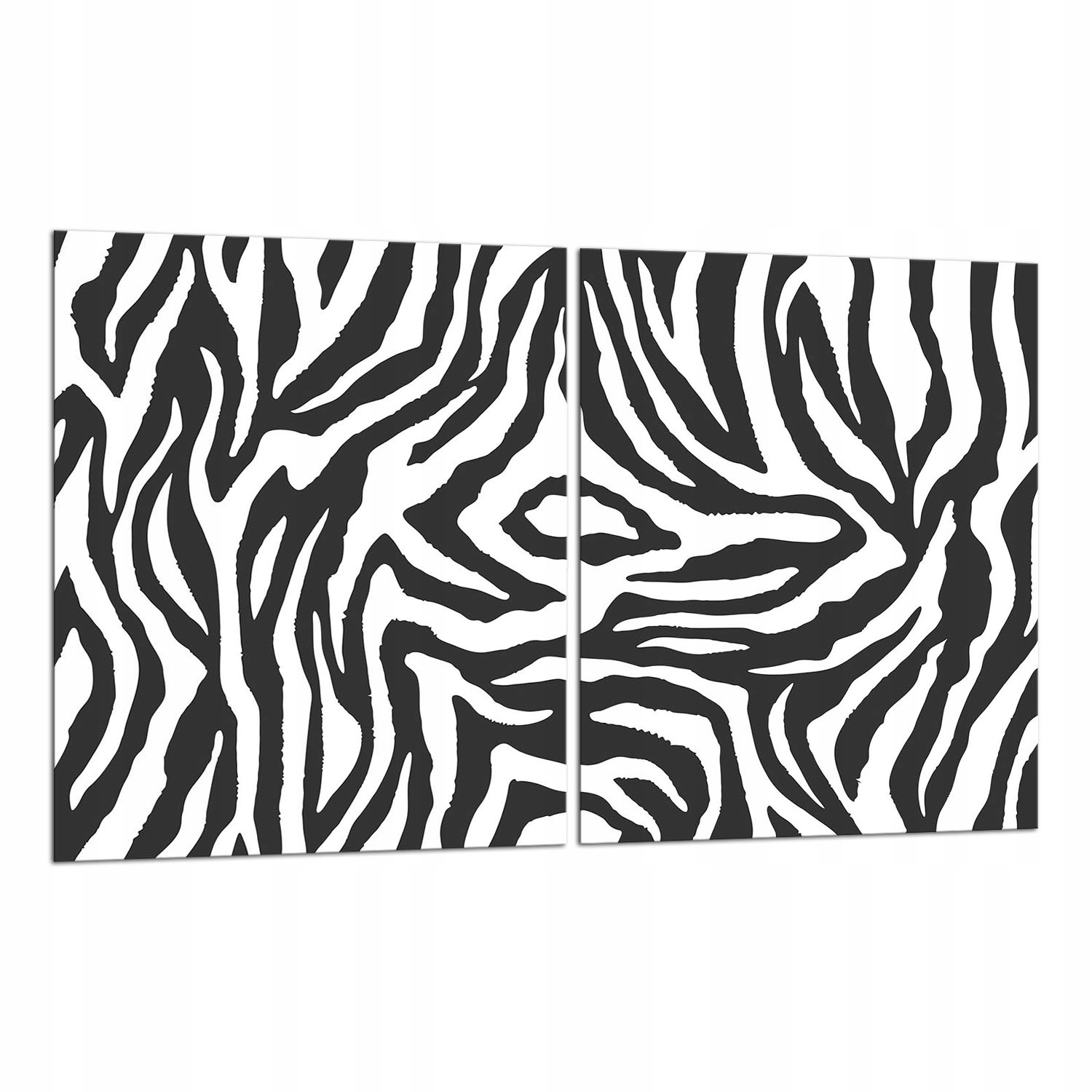 2x Ochranná Skleněná Deska Na Sporák 40x52 Zebra Kuchyně Tvrzené Sklo 7
