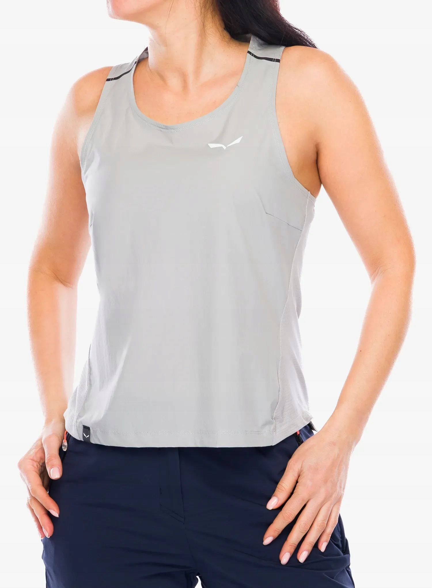 Dámské tílko Salewa Pedroc Dry Hyb Tank alloy 34 (xs)