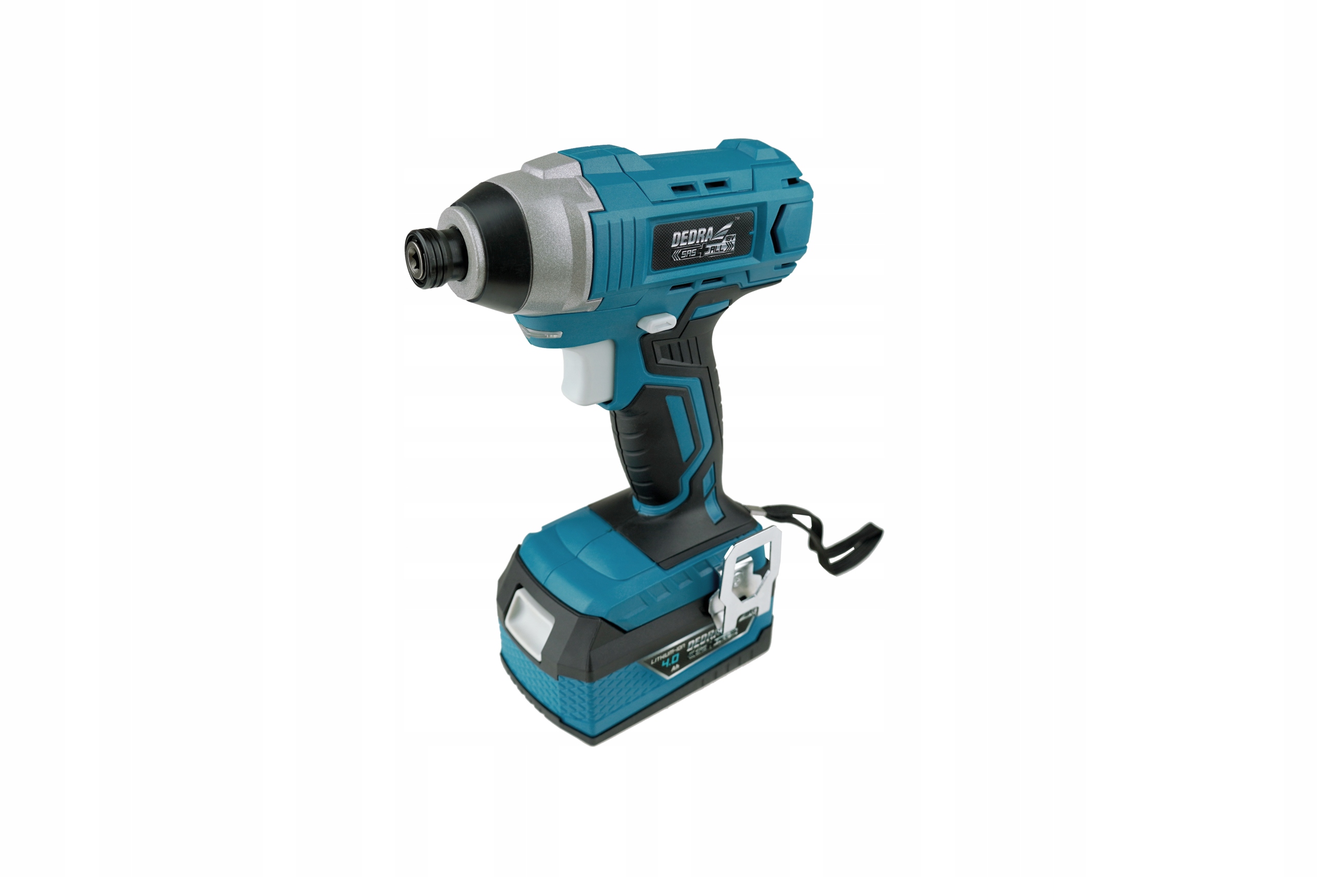 DEDRA ZAKRĘTARKA UDAROWA akumulatorowa 18V SAS 4Ah Maksymalny moment obrotowy - wkręcanie twarde 110 Nm