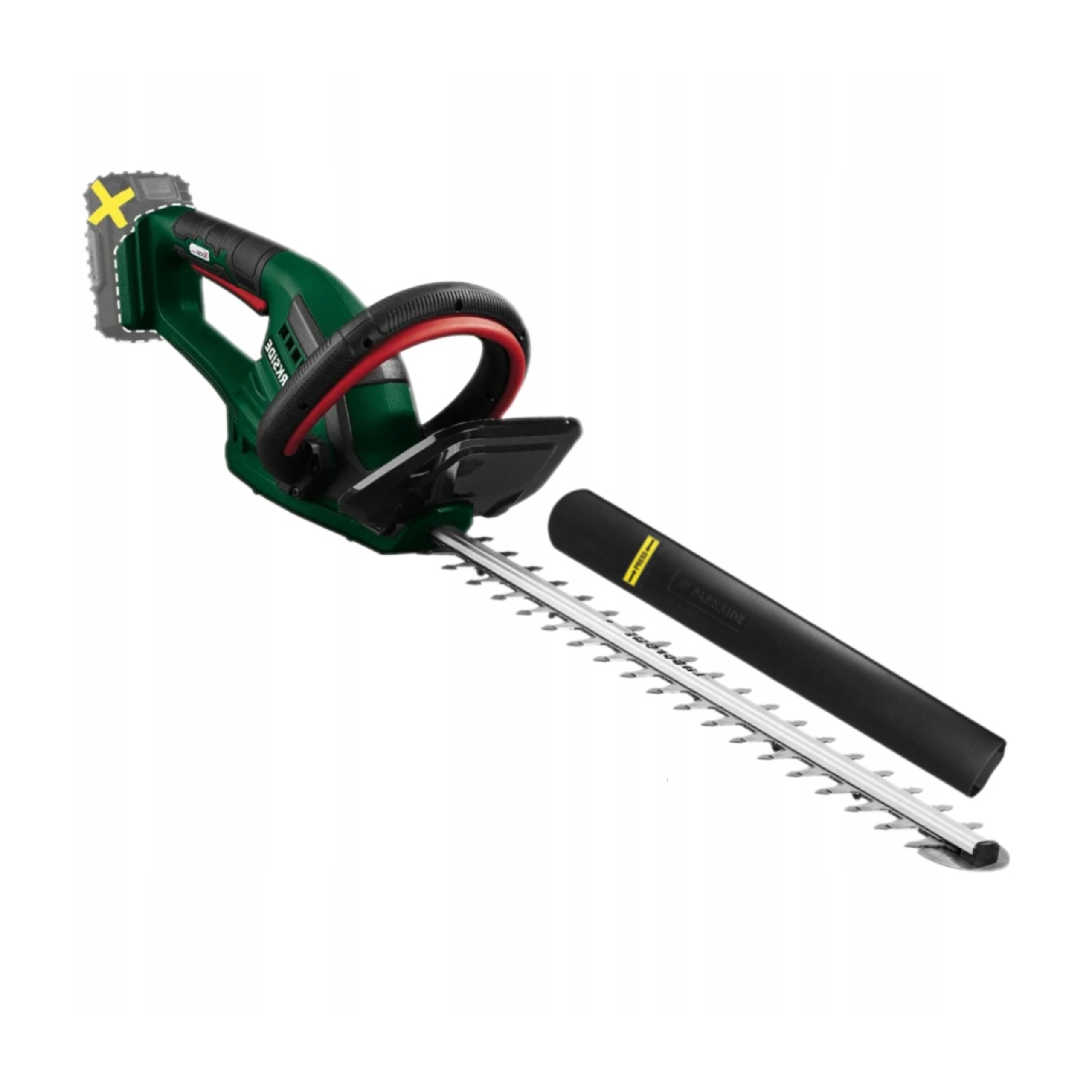 Nożyce do żywopłotu krzewów Parkside 20V akumulatorowe ogrodowe 51 cm