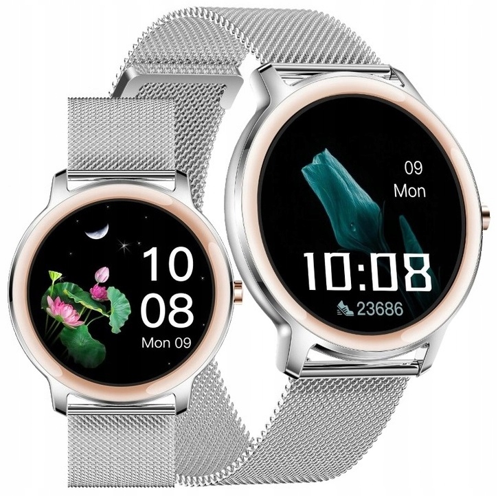 

Smartwatch Damski Rubicon Kroki Ciśnienie Grawer