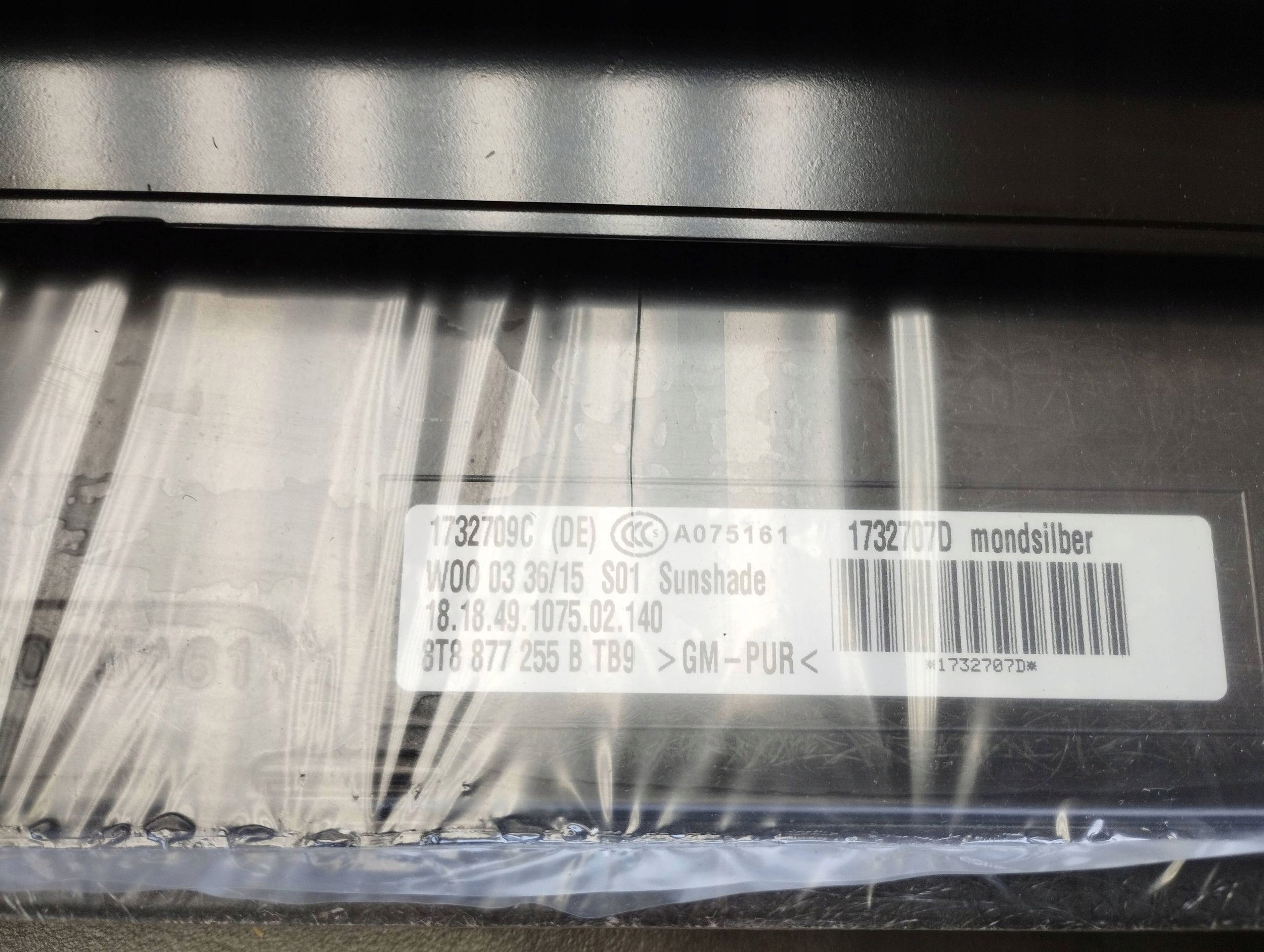 Audi A5 8T Schiebedach 8T8877041E