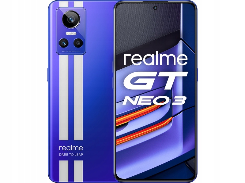 

Niebieski Smartfon Realme Gt Neo 3 12/256GB 5G