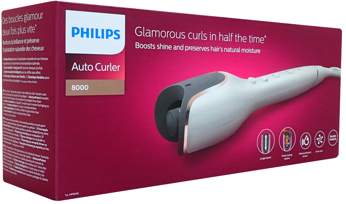 Automatická kulma na vlasy Philips BHB878 StyleCare Prestige Ionizace