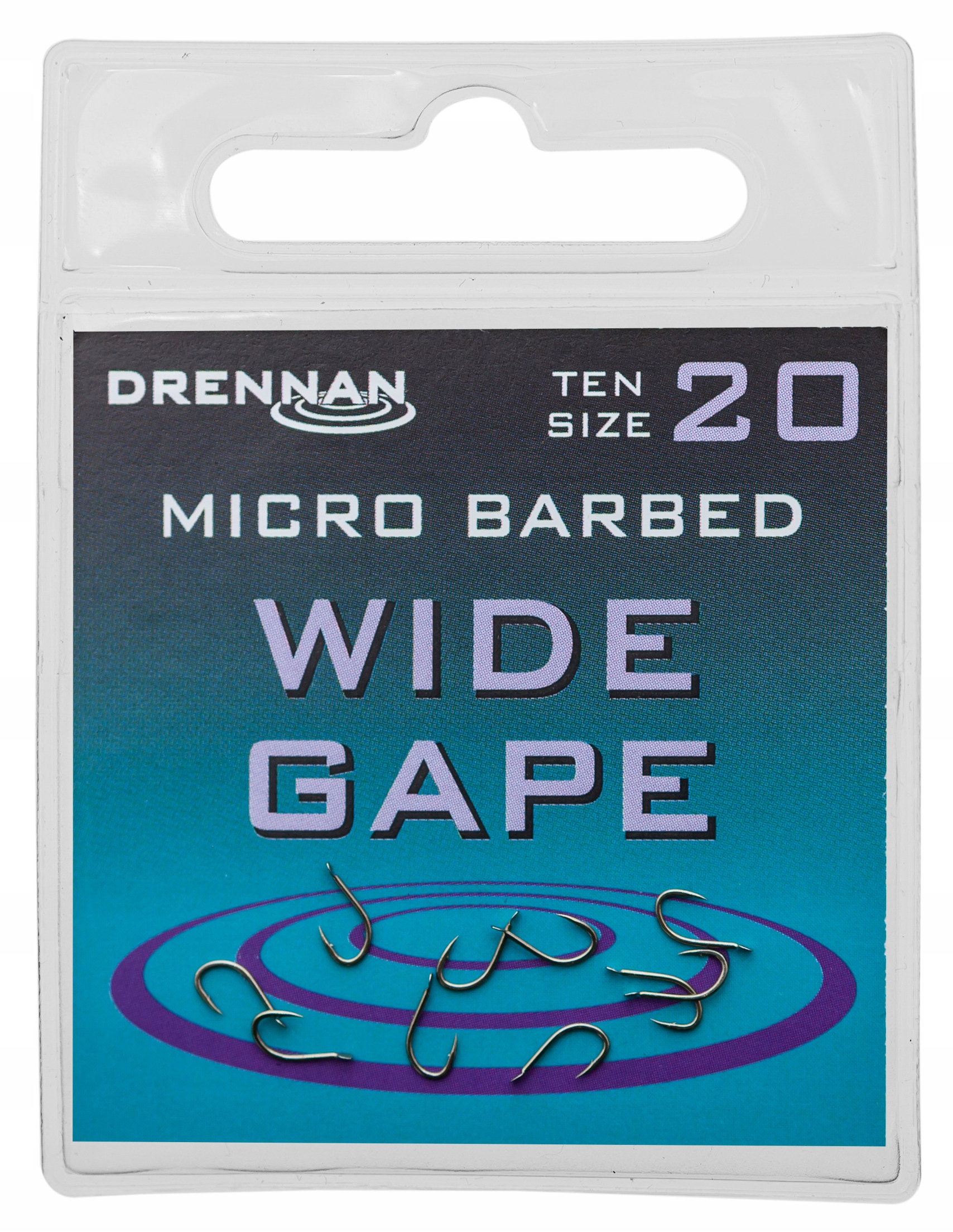 Haczyki Drennan Wide Gape nr18 10szt