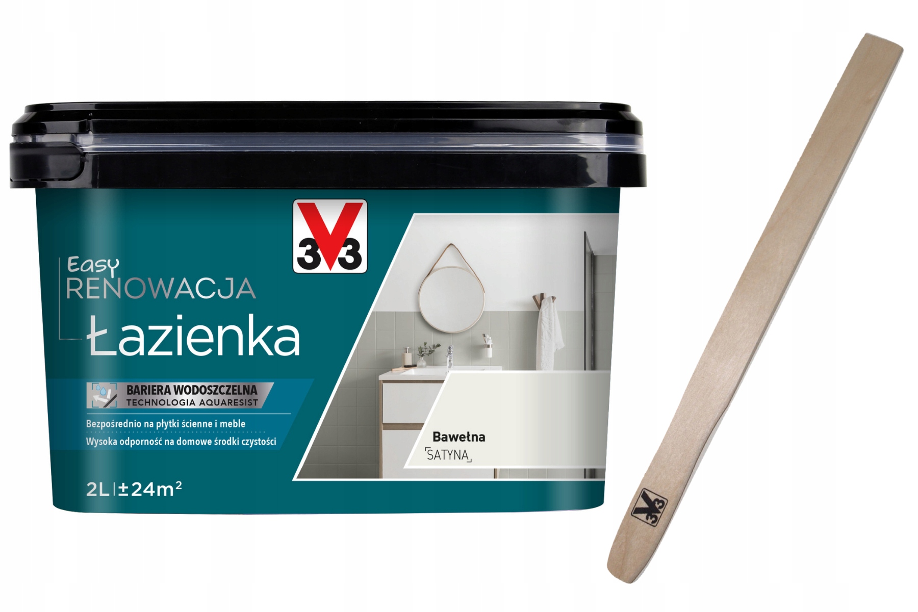 

V33 Easy Renowacja Łazienka Bawełna 2L