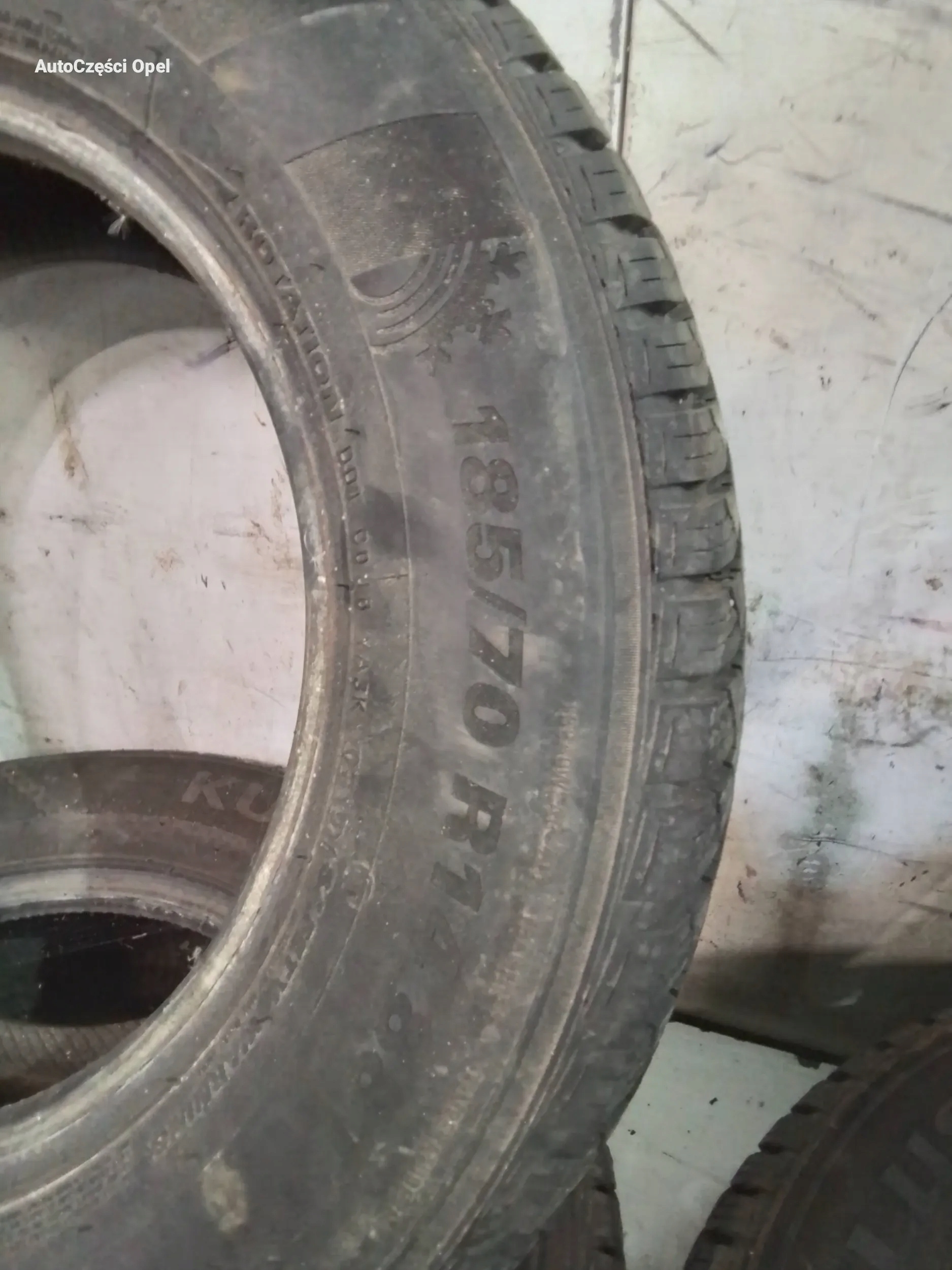 OPONY ZIMOWE KUMHO SOLUS HA31 185/70 R14 Sezon zimowe