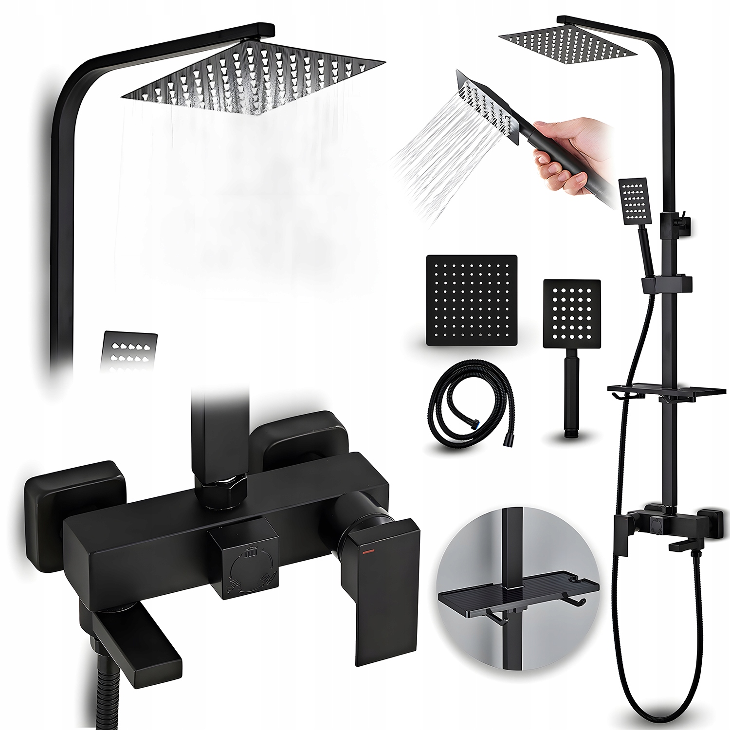 Sprchový Set, Sprchový Stĺp S Dažďovou Sprchou, Kúpeľňová Sprcha