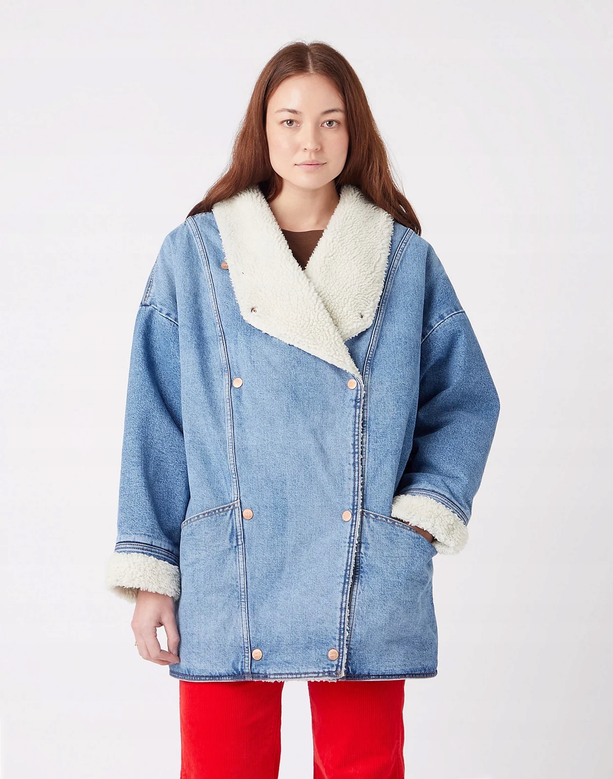 Dámská bunda Wrangler Ranch Coat Ursula W43873P33 S