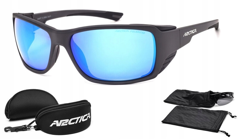 Sportovní brýle Arctica S-366A Revo polarizační filtry UV400 boční kryty