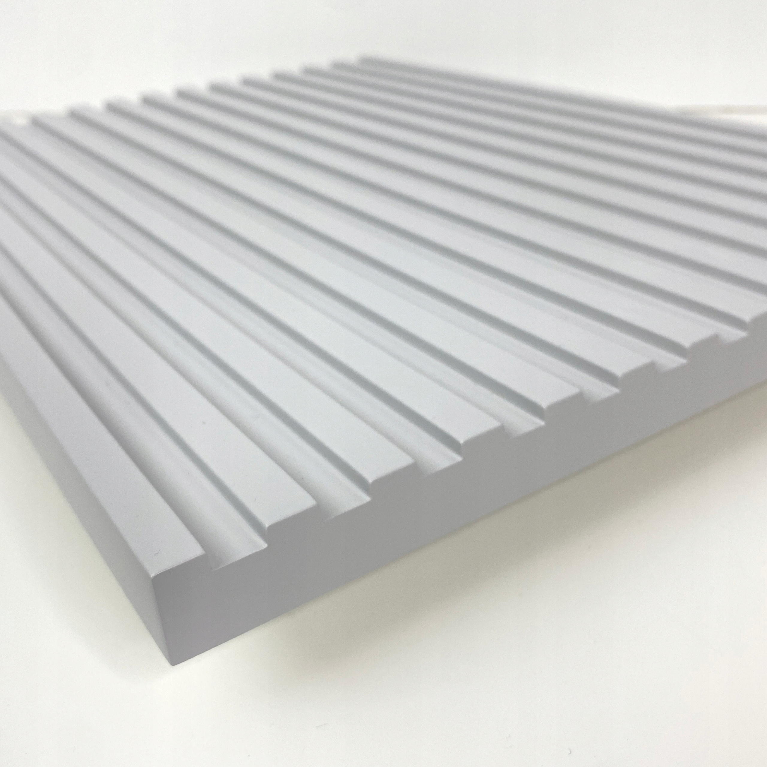 Fronty kuchenne lakierowane MDF- ryflowane L10